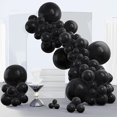 Metallic Balloons for Arch